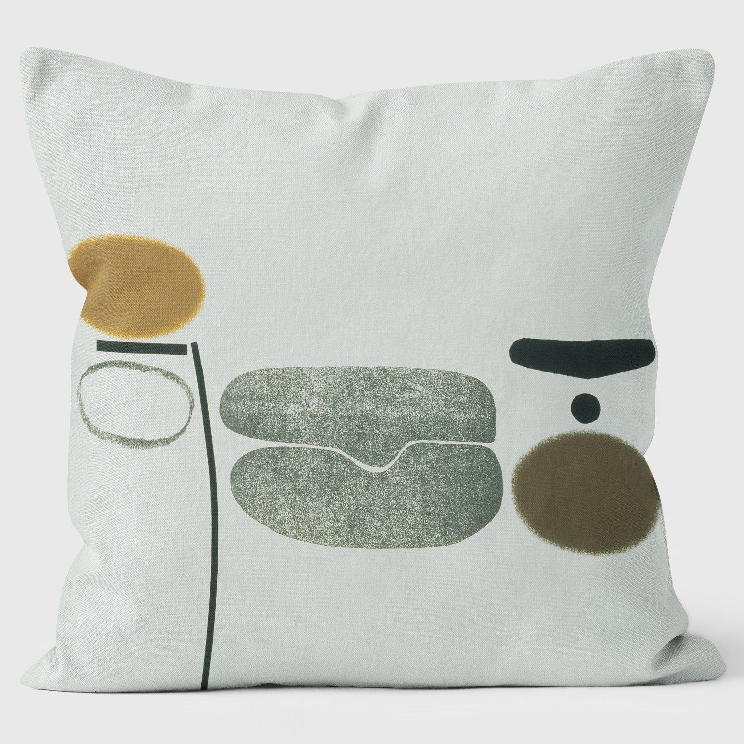 Untitled White -TATE - Victor Pasmore Cushion - Handmade Cushions UK - WeLoveCushions