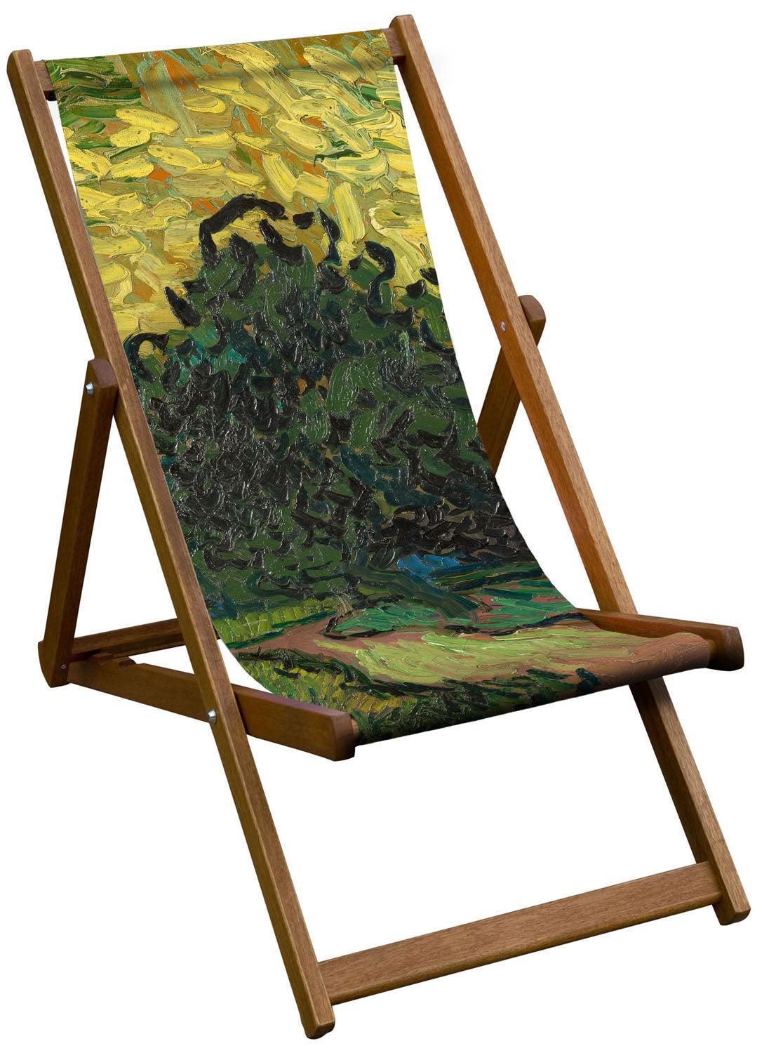 Landscape At Twilight 1 - Van Gogh Museum Deckchair