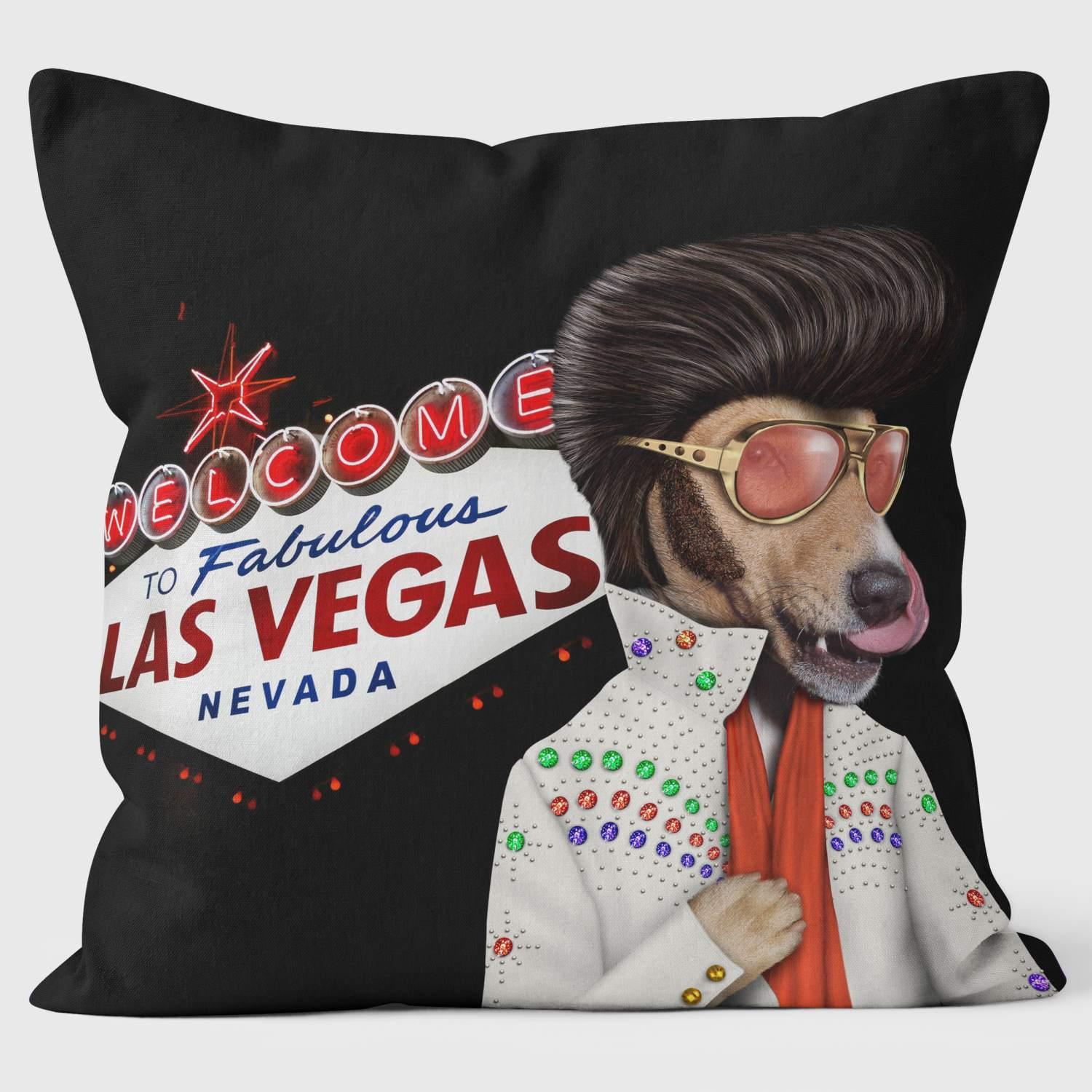 Vegas Sign - Pets Rock Cushion - Handmade Cushions UK - WeLoveCushions