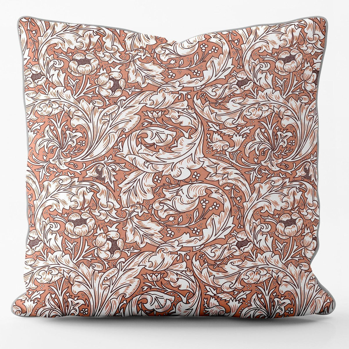 Bachelor s Buttons Dark Peach William Morris Cushion Welovecushions bachelor-s-buttons-dark-peach-william-morris-cushion-welovecushions