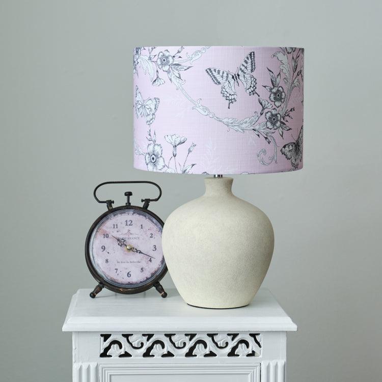 Trailing Butterfly Light Pink - House Of Turnowsky Lampshade