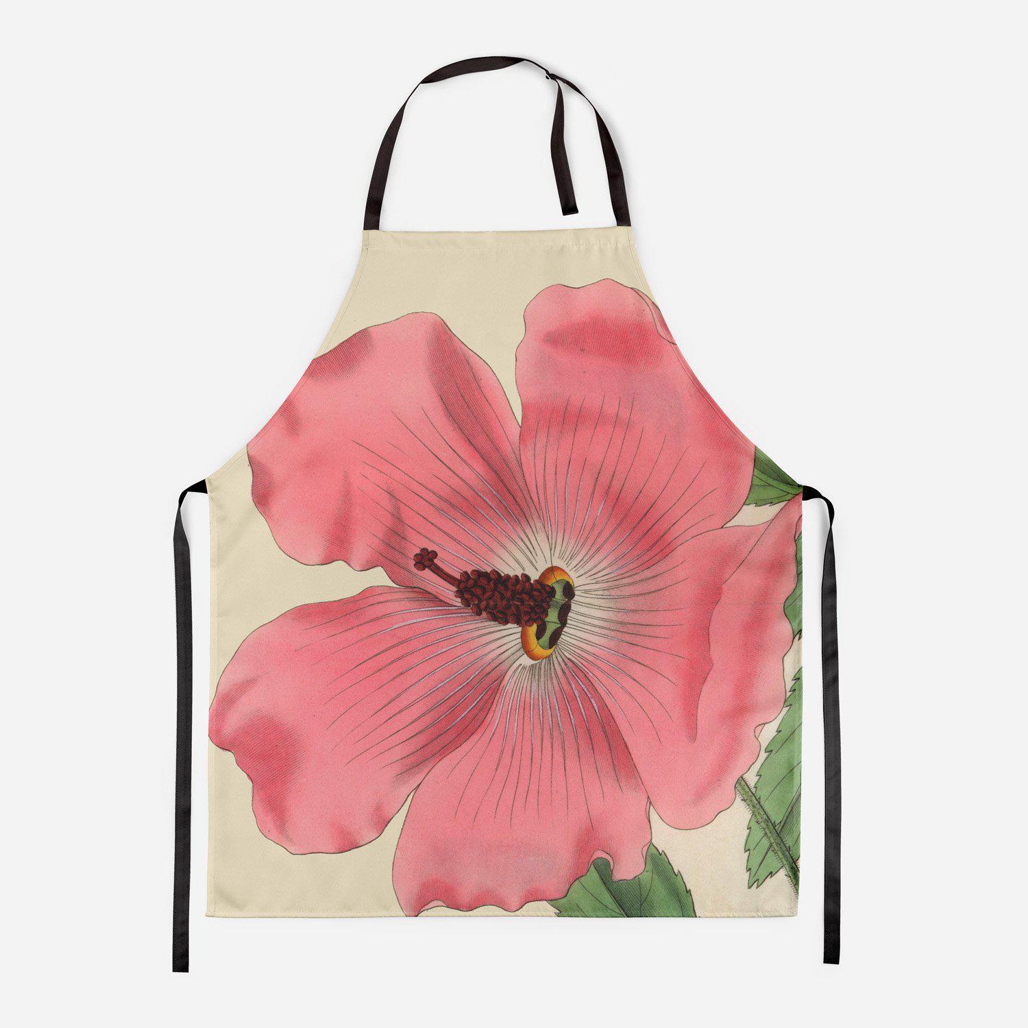 Hibiscus  - Botanical Apron