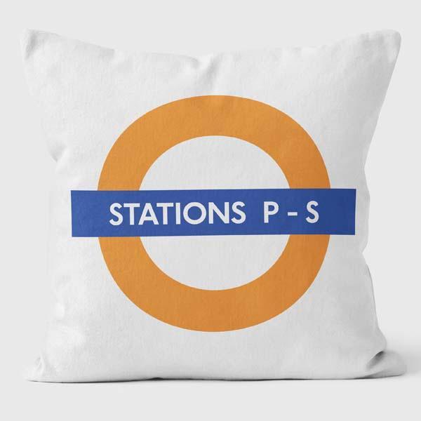 London Overground Tube Stations P to S