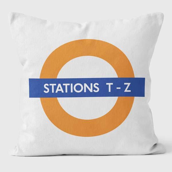 London Overground Tube Stations T to Z