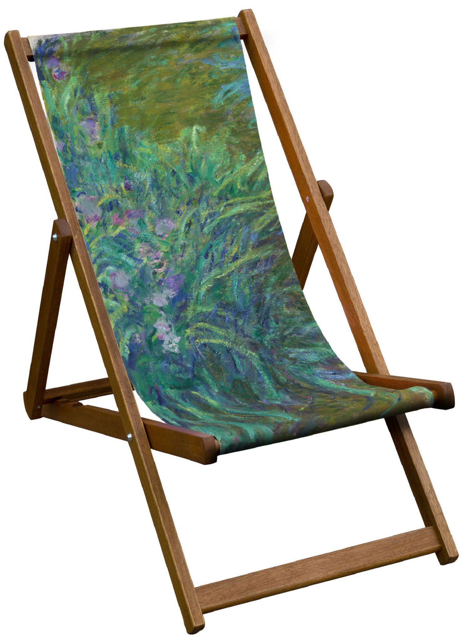 Irises - Claude Monet - National Gallery Deckchair